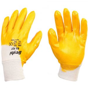 sarı nitril eldiven